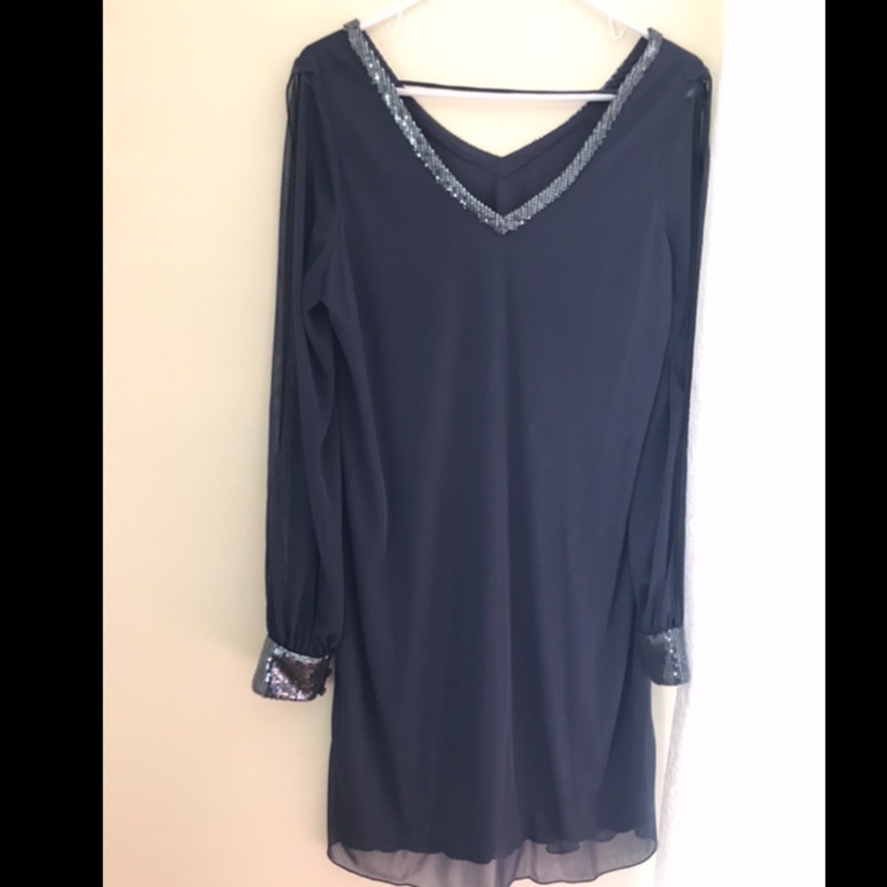 Size 14 Sequin Detail Party Dress